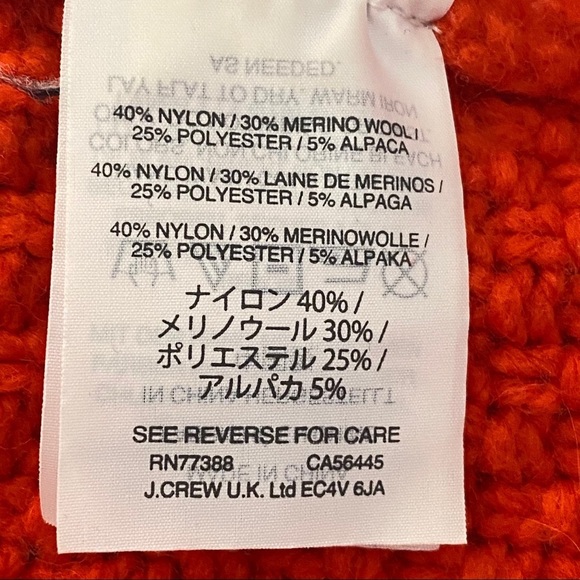 Madewell Crew Neck Pullover Cable Knit Sweater XXS - Picture 8 of 9